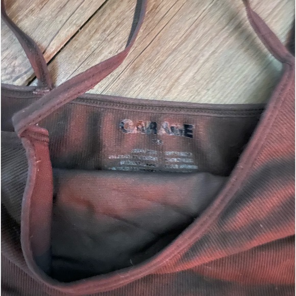 Garage brown tank top, size s - Picture 2 of 3